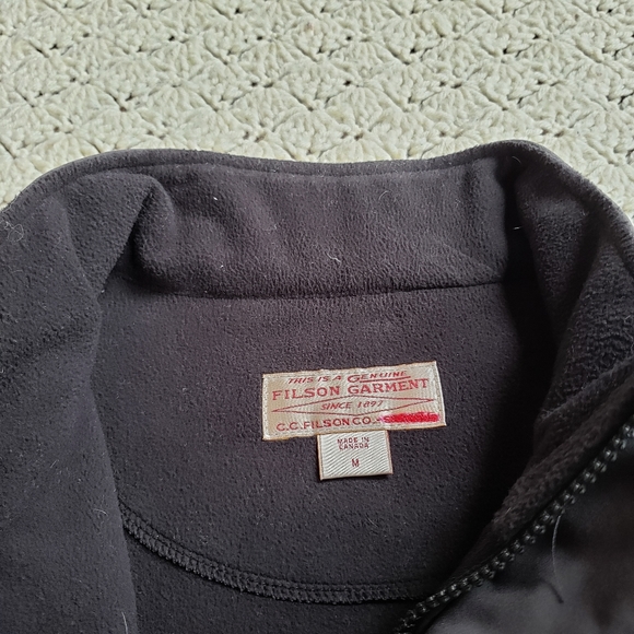 Filson Performance Soft Shell Shooting Full Zip Fleece Lined Jacket - Picture 3 of 9